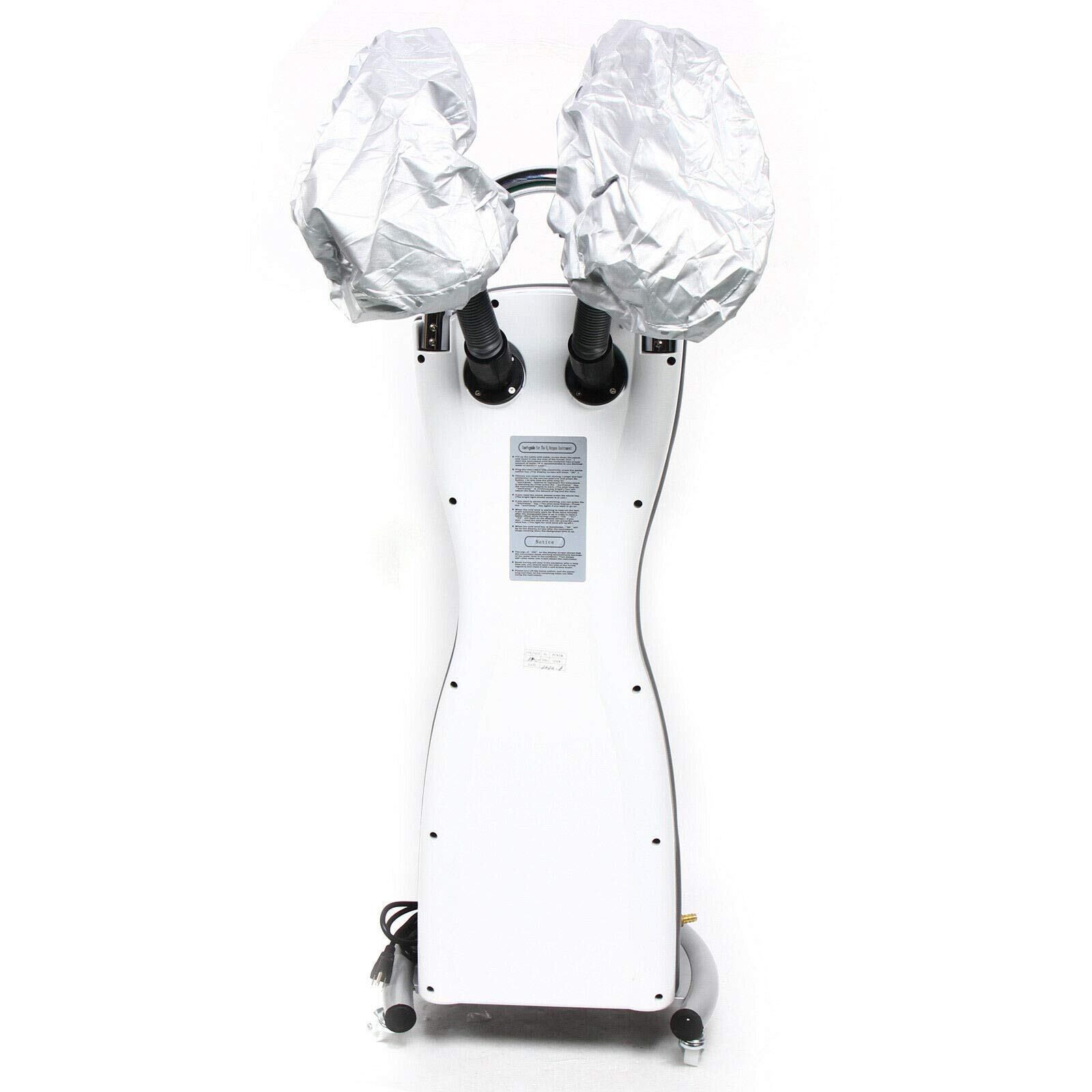 7-in-1 Professional Hair Steamer Stand with Wheels - Salon Hair Dyeing, Perming & Oil Treatment Machine - Orbiting Hooded Dryer for SPA & Home Hair Care - Perfect for Salons, Beauty Parlors & At-Home Styling