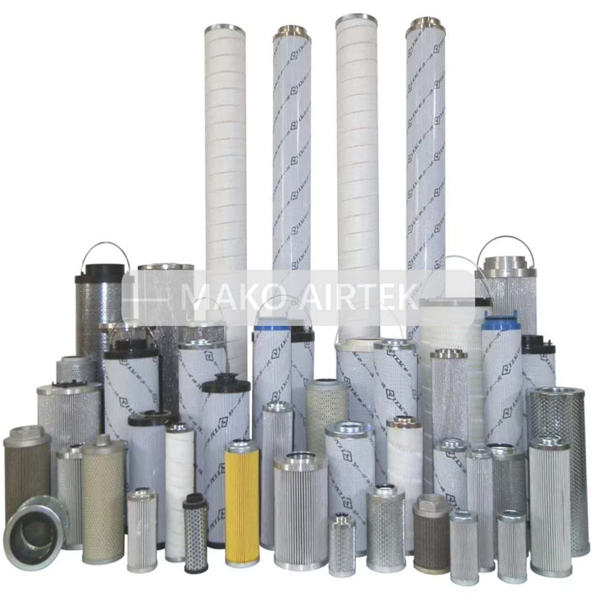 1PC Oil Filter Cartridge Replacement for Airman Air Compressor MAKO AIRTEK (37438-04000) - Heavy Duty Engine Protection, Industrial & Construction Use