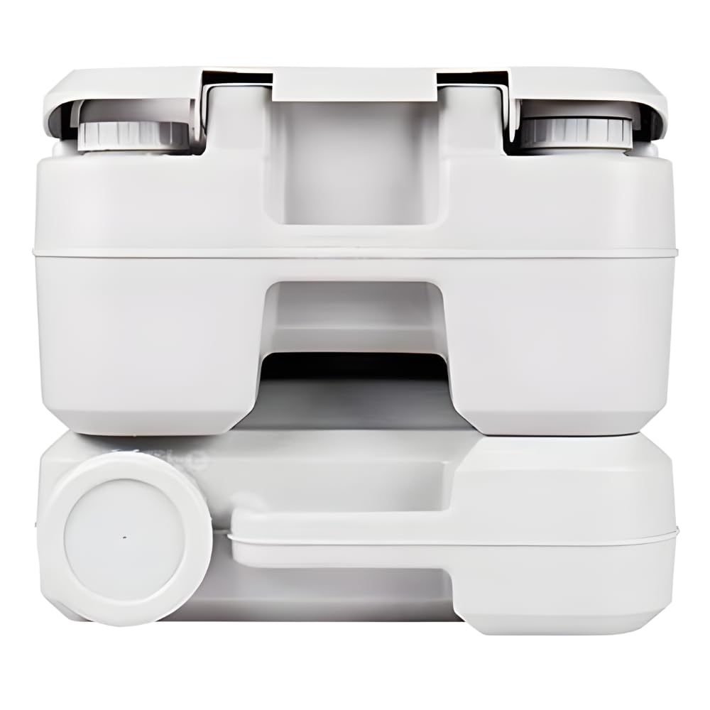 SEAFLO 2.6 Gallon Portable Toilet for Marine, RV, Camping & Boat - Compact & Lightweight for Outdoor Adventures, Road Trips & Emergency Use
