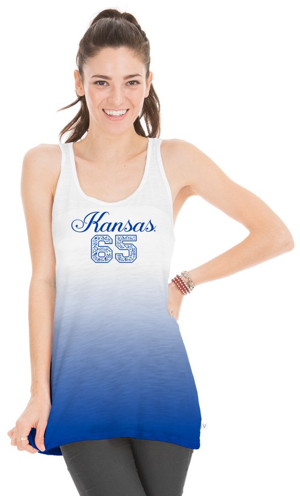 NCAA Women's Jess Dip Dye Tank Top - Stylish Athletic Wear for Basketball, Gym & Casual Outfits | Breathable & Comfortable Sports Apparel