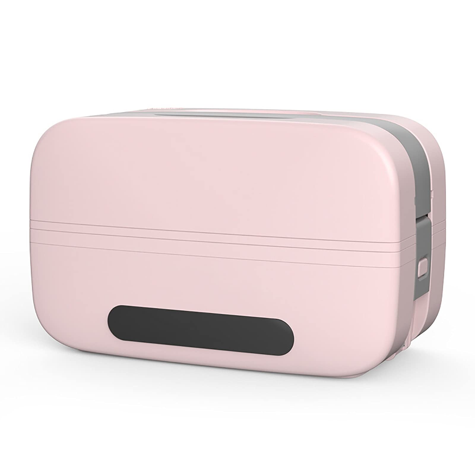 Portable Electric Lunch Box - Stainless Steel Double Layer Heated Food Container with Timer for Office, Travel & Outdoor Use | NYZABDL Heating Lunch Box for Men & Women