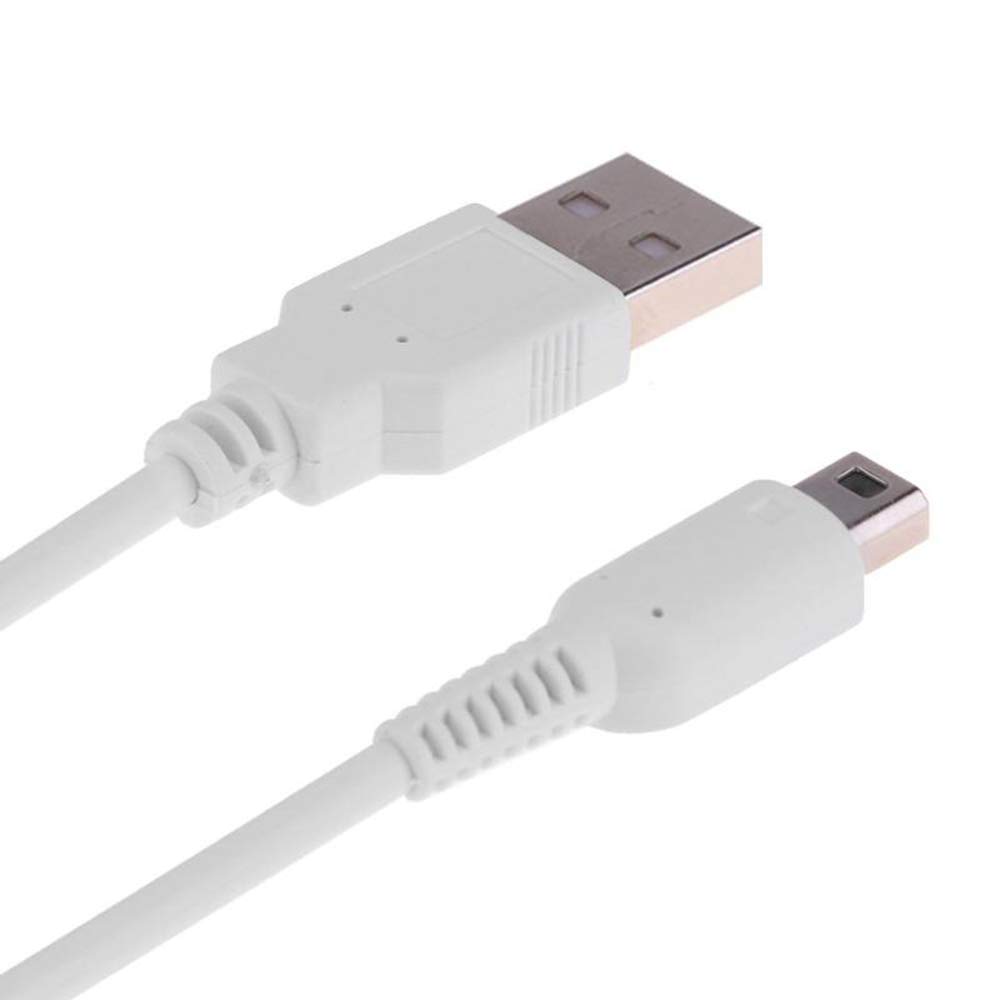 Original Wii U Gamepad Charger Cable - USB Power & Data Sync Cord for Nintendo Wii U Controller | Fast Charging & Durable Replacement | Perfect for Gaming Sessions & Travel