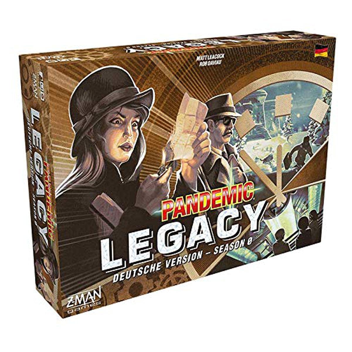 Z-Man Games ZMND0011 Strategy Board Game & Expansion - 2-4 Players, Ages 14+, 60+ Min Playtime | Perfect for Family Game Nights & Adult Strategy Game Enthusiasts