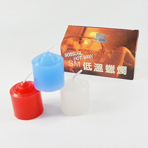 3Pcs Sensual Scented Wax Candles - Low Temperature Drip Candles for Romantic Massage, BDSM Play & Intimate Moments - Aromatherapy for Couples & Spice Up Your Love Life