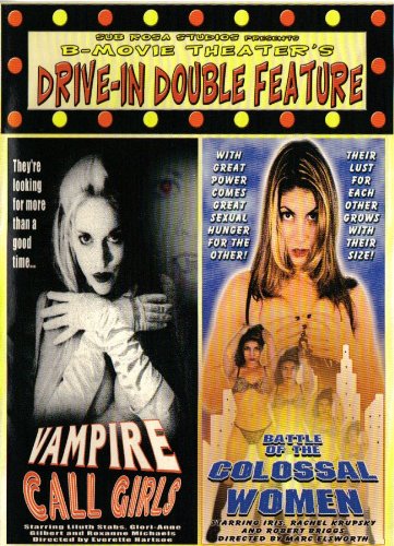 Vampire Call Girls vs Battle of the Colossal Women - Classic Cult Horror Double Feature DVD - Perfect for Movie Nights & Halloween Parties