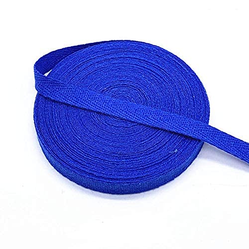 MoonyLI 10mm Cotton Webbing Twill Tape - 28 Color Options for Sewing, Quilting & Crafting - 56m Seam Bias Tape for DIY Projects, Clothing Repair & Fabric Edging