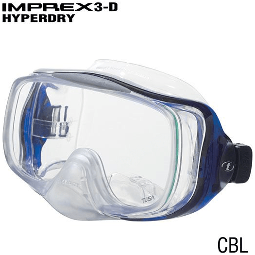 TUSA M32 IMPREX 3D HYPERDRY Snorkeling Mask - Comfortable Anti-Fog Scuba Diving Gear for Men & Women - Perfect for Ocean Adventures, Pool Swimming, and Water Sports