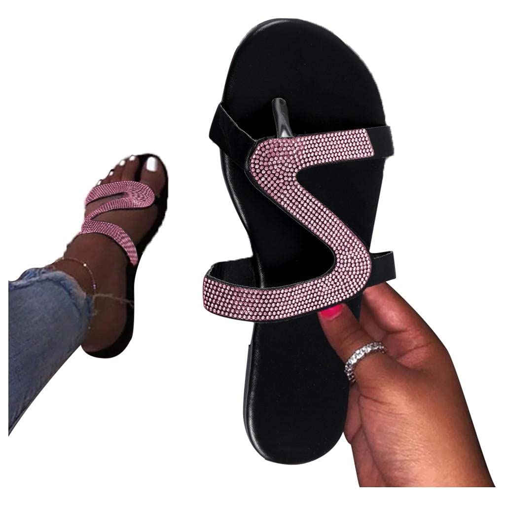 Fudule Women's Summer Slide Sandals - Casual Leopard Print Flat Beach Slippers for Travel & Outdoor Comfort | Perfect for Poolside, Vacation, and Everyday Wear