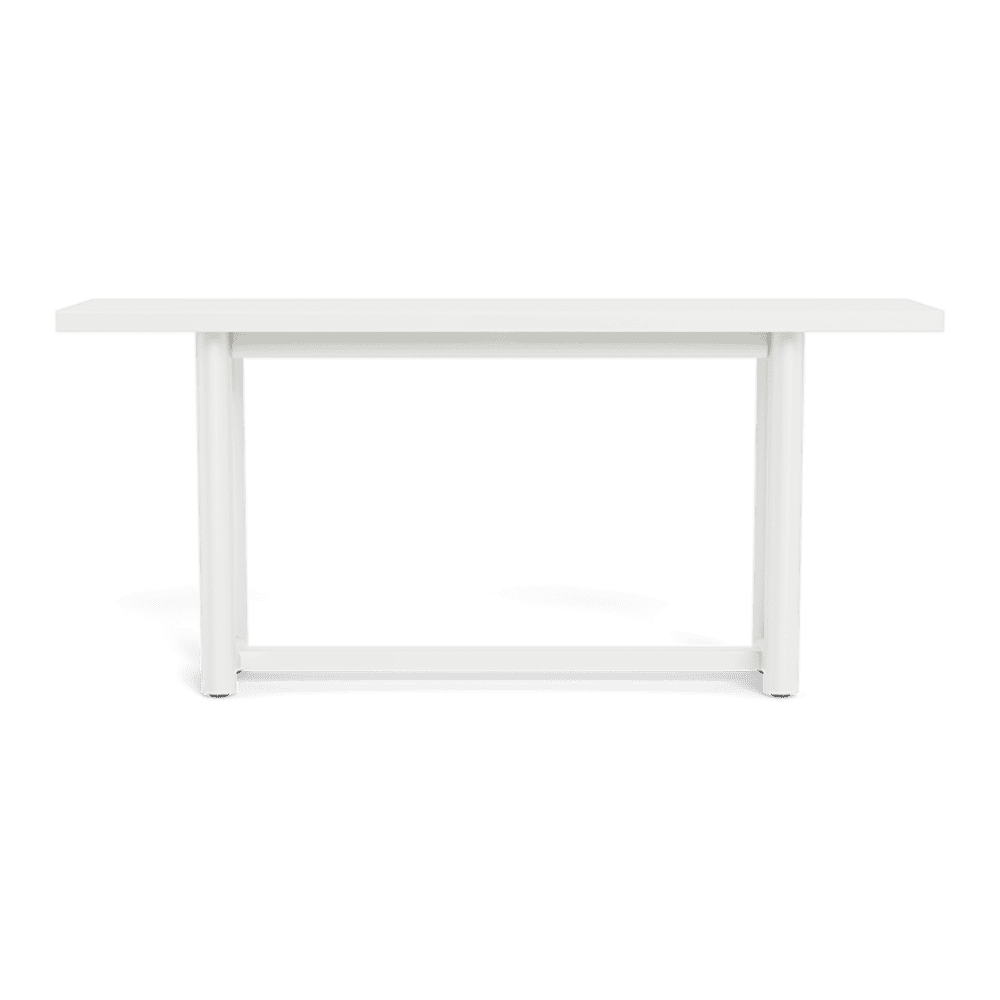 Breeze XL 66 Inch Outdoor Console Table - Weather-Resistant Patio Entryway Furniture for Garden, Porch & Deck Decor