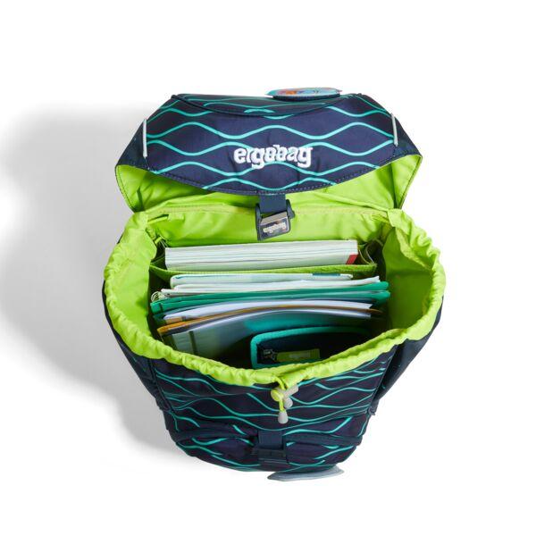 ergobag Prime School Backpack for Kids - Lightweight & Ergonomic Design, Pink Bear Print | Perfect for School, Travel & Daily Use