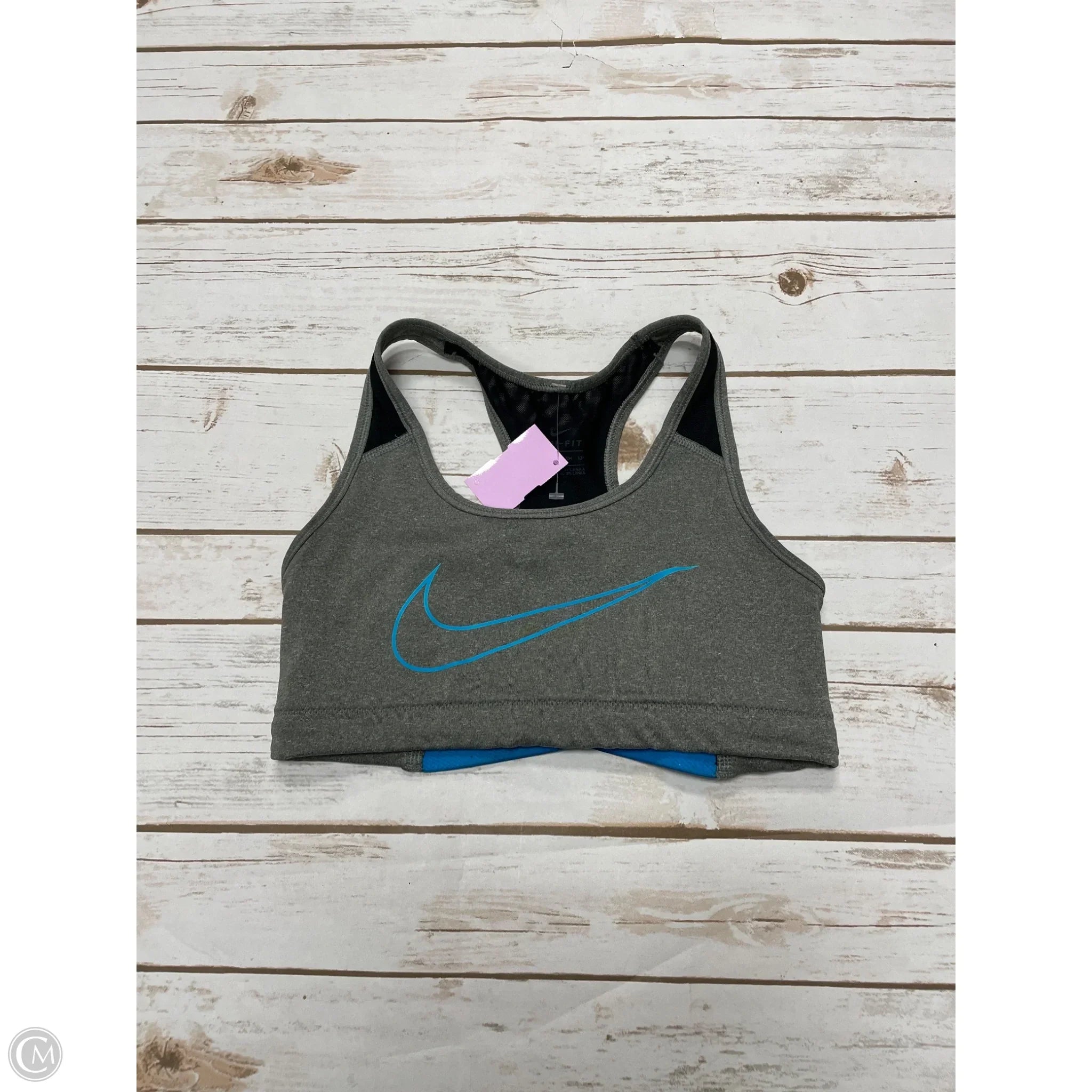 Nike Grey Athletic Sports Bra for Women - Size XS - High Support Workout, Running, Yoga & Gym Essentials