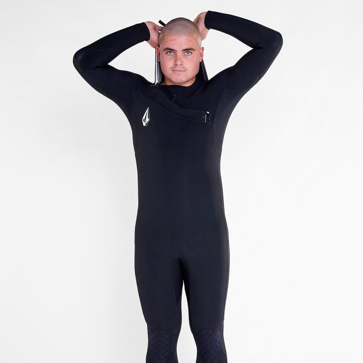 Volcom Men's 4/3mm Chest Zip Full Wetsuit - Premium Neoprene Surfing & Diving Suit for Cold Water Protection