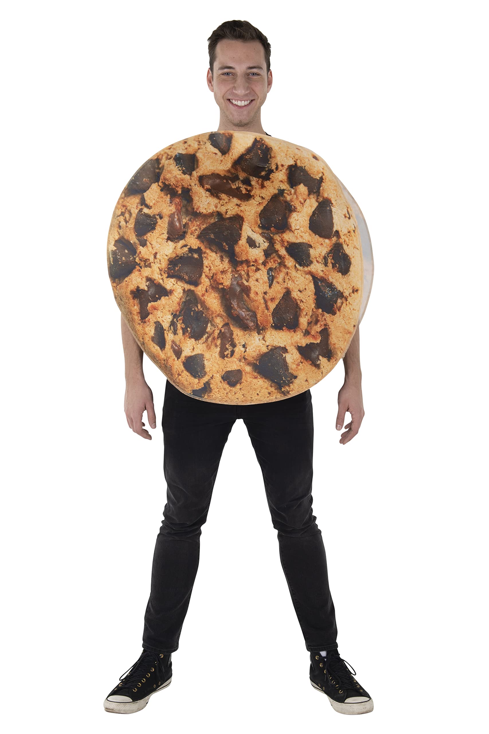 Chocolate Chip Cookie Costume for Adults - Complete with Tunic | Fun Halloween & Cosplay Outfit | Dress Up America