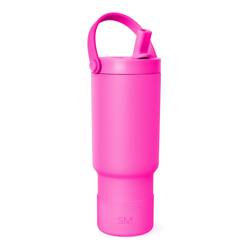 Kids Trek Pivot Tumbler - 14oz Insulated Stainless Steel Water Bottle with Straw Lid & Handle | Leakproof & BPA-Free | Perfect for School, Sports & Outdoor Adventures