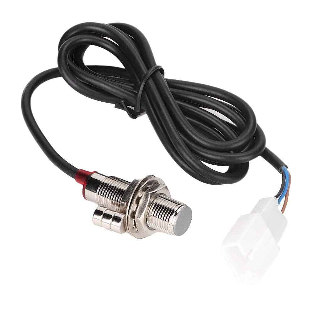 Aramox Motorcycle Speedometer Sensor Cable with 3 Magnets - Compatible with Digital Odometer & Speedometer - Perfect for Harley, Honda, Yamaha & More - Easy Installation for Accurate Speed Readings