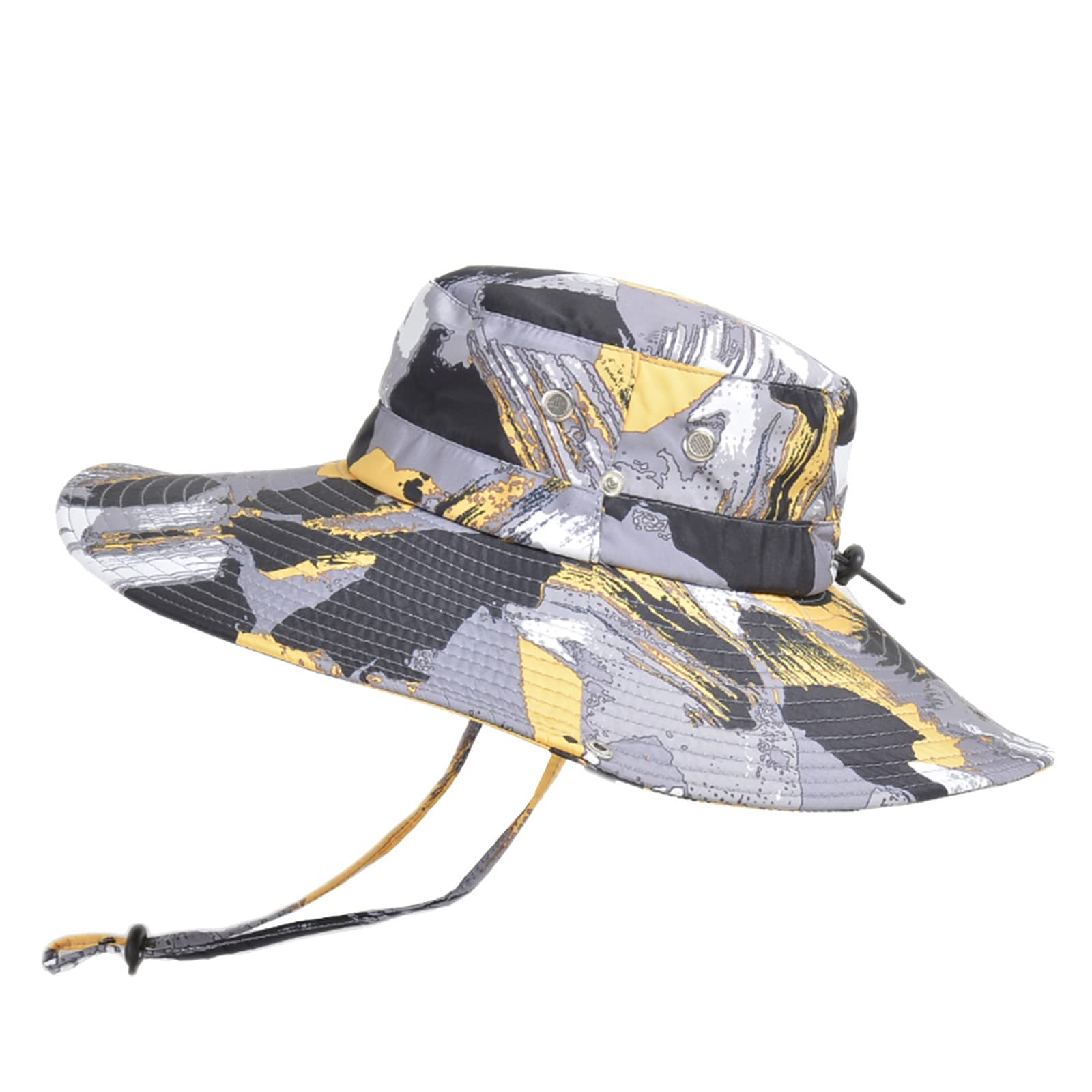 Men's & Women's Outdoor Bucket Hat - Foldable Sun Hat for Hiking, Fishing & Camping - UPF 50+ UV Protection & Adjustable Chin Strap - Perfect for Beach, Travel & Summer Activities