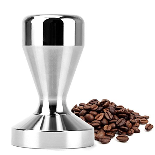 Premium 51mm Stainless Steel Coffee Tamper - Professional Barista Espresso Press for Perfect Coffee Grounds | Ideal for Home Brewing & Cafe Use