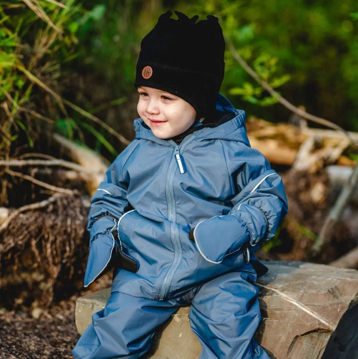 Calikids Toddler & Children Mid-Season Rain Jacket - Waterproof Windproof Lightweight (Sizes 18M-6Y) for Outdoor Play, School & Rainy Day Adventures