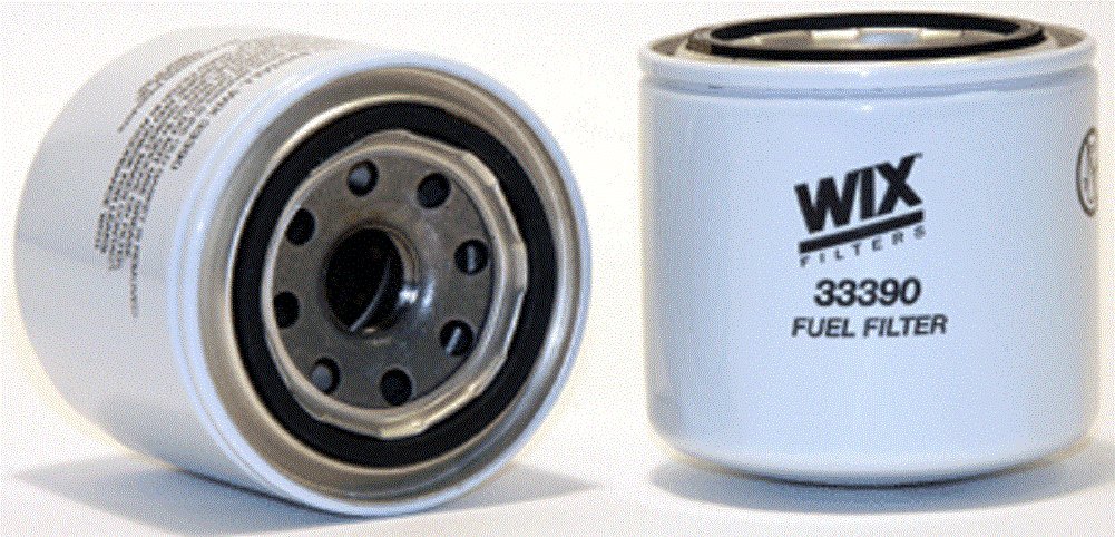 Wix 33390 Spin-On Fuel Filter - Pack of 12 | High-Performance Replacement for Diesel & Gas Engines | Ideal for Trucks, Heavy Equipment & Fleet Maintenance