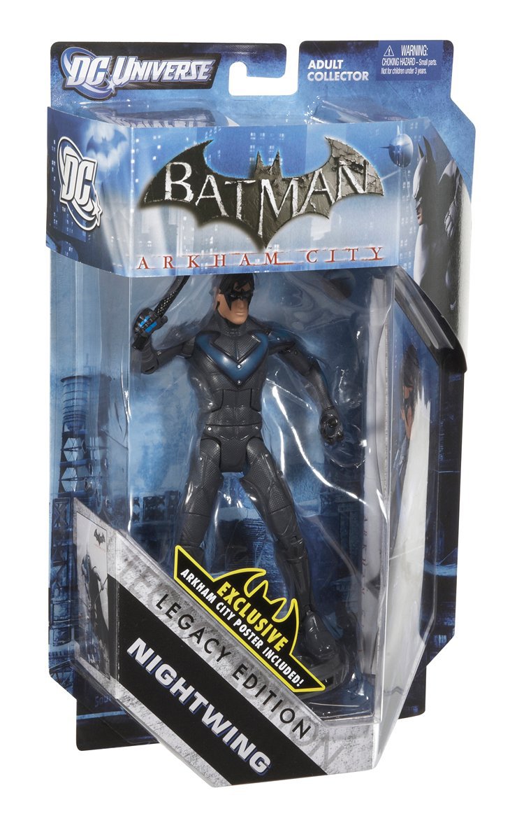 Mattel Batman Legacy Nightwing Collector Action Figure - DC Comics Superhero Toy for Display & Play | Perfect for Collectors, Gifts & Superhero Fans