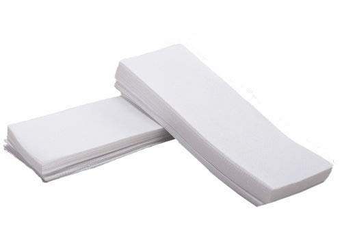 Be Unique Care Wax Strips for Women - 140 Face Waxing Strips with Steel Knife Spatula & Cleansing Sponge (3-Piece Combo) - Perfect for Smooth Skin at Home or Salon