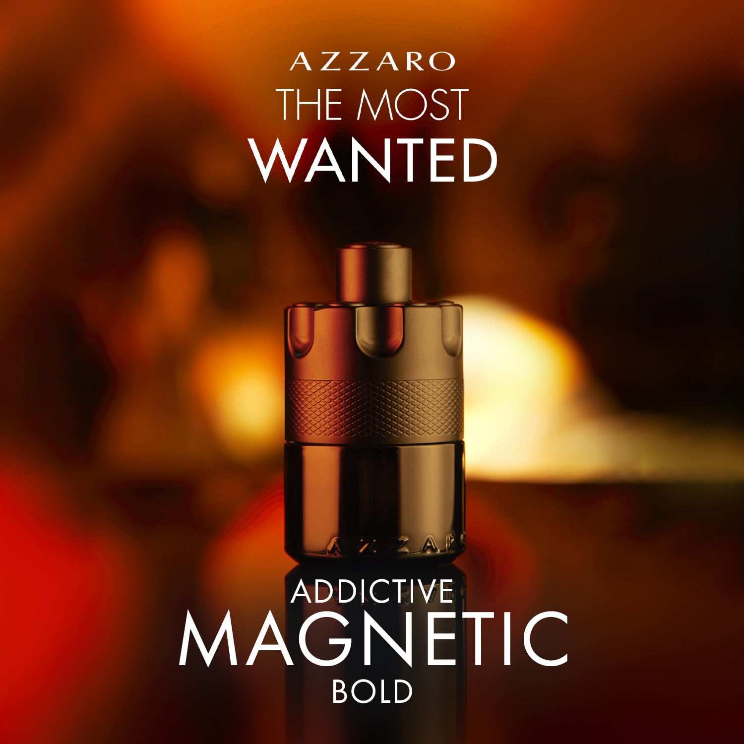 Azzaro The Most Wanted Eau de Parfum Intense for Men - 3-Piece Cologne Gift Set (100ml Full Size + 10ml Travel Spray + 77g Deodorant Stick) - Seductive Fragrance for Date Night, Special Occasions & Gifts