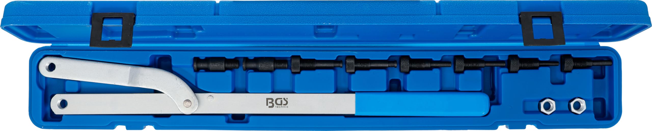 BGS 1714 Adjustable Pin Counterholding Wrench Set - Professional Automotive Tool Kit for Engine Maintenance & Repair Work