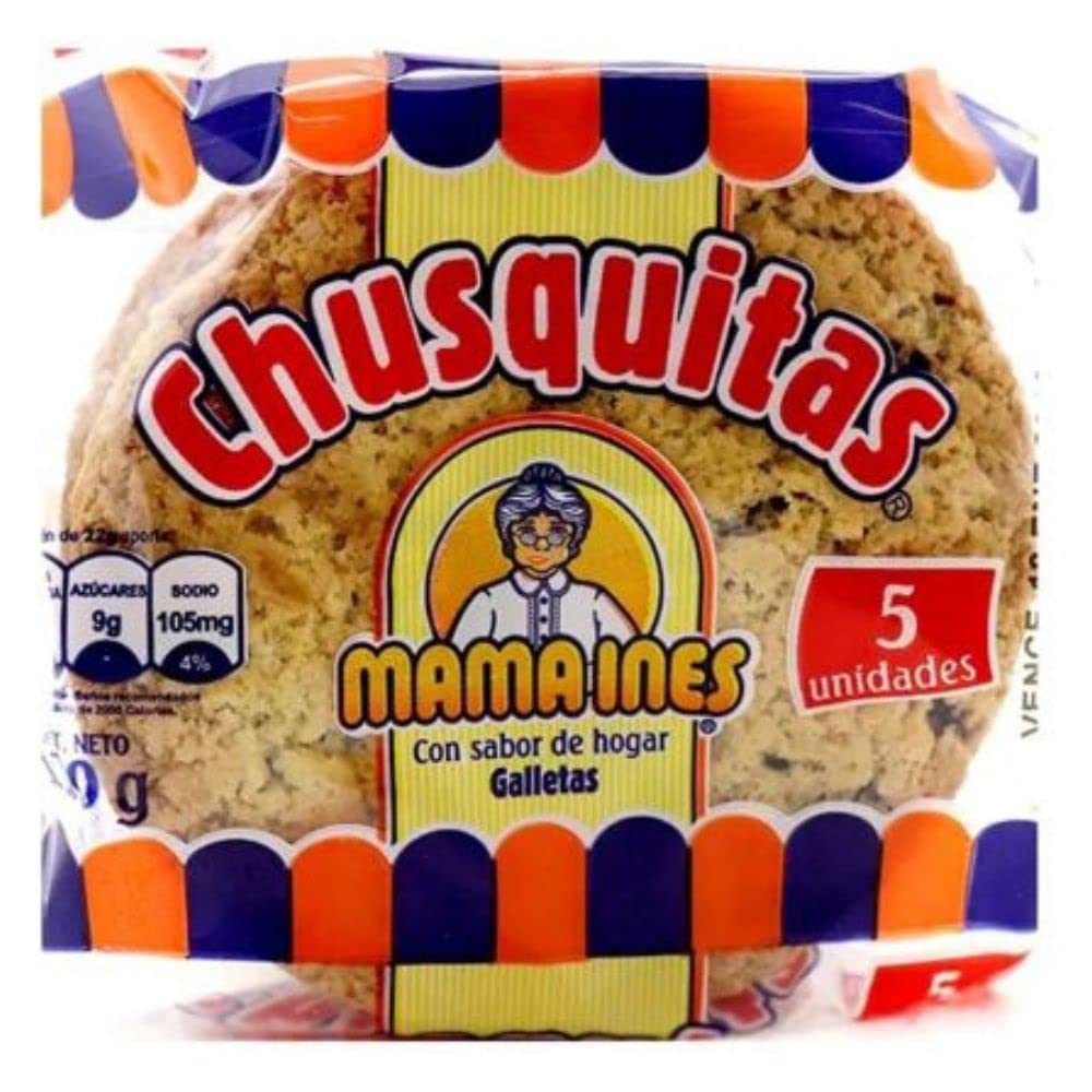 Crispy Colombian Chusquitas Cookies Snacks - Pack of 4 (5 Count Each) | Authentic Colombian Food Gift & Treats | Perfect for Parties, Gifts & Latin Food Lovers