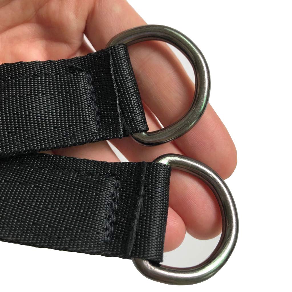 Heavy Duty Tree Hammock Straps - 2 Pack 440lbs Capacity Swing Hanging Kit for Exercise, Pulley, Hammocks & Swing Chairs - Perfect for Camping, Backyard Relaxation & Outdoor Adventures