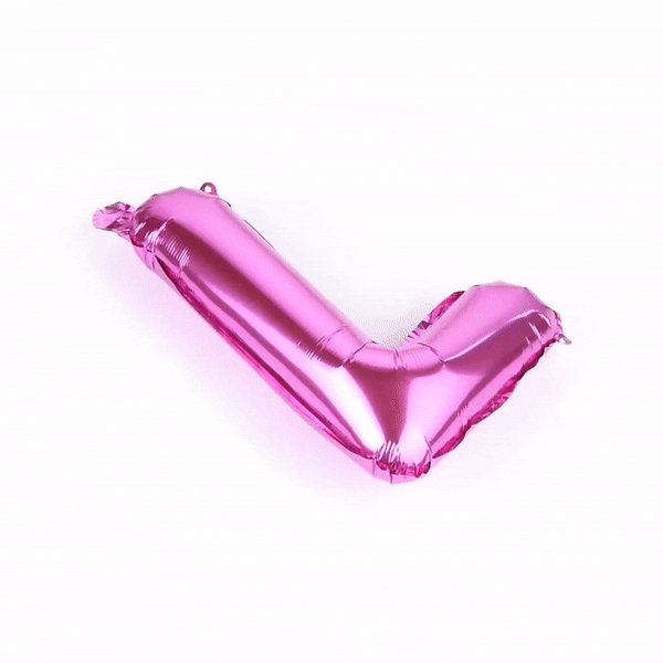Balloonify Pink Mylar Number 7 Balloon - 16 Inch - 1 Count Box - Perfect for Birthdays, Anniversaries & Party Decorations