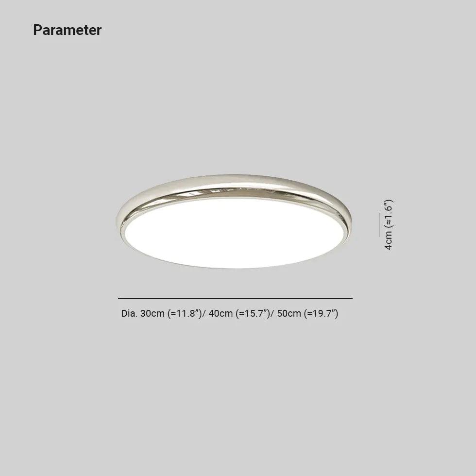 Modern LED Flush Mount Ceiling Light for Bedroom - Ultra Thin, Energy Efficient, Dimmable - Perfect for Bedroom, Hallway, Closet & Nursery Lighting