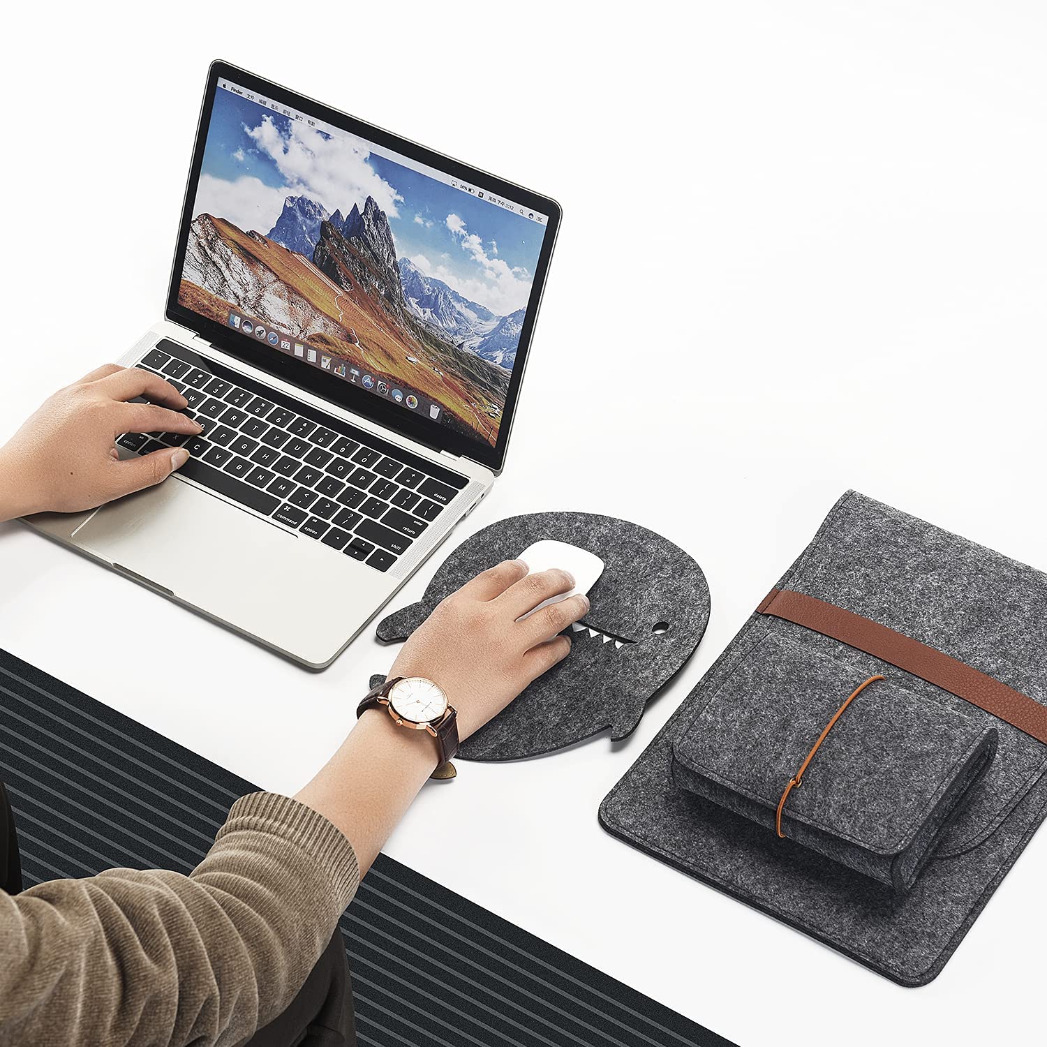 13-13.3 Inch Vertical Laptop Sleeve Case for MacBook Air 13-inch, MacBook Pro 13
