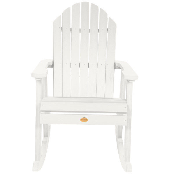 Hamilton Rocking Chair - Comfortable Wooden Rocking Chair for Living Room, Nursery & Porch - Classic Design with Padded Seat & Backrest - Perfect for Relaxing, Nursing & Reading