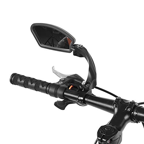 Universal Bike Mirror - 180° Rotating HD Safety Rearview Mirror for Mountain & Road Bikes (Left/Right Handlebar) | Perfect for Commuting, Cycling Safety & Traffic Awareness