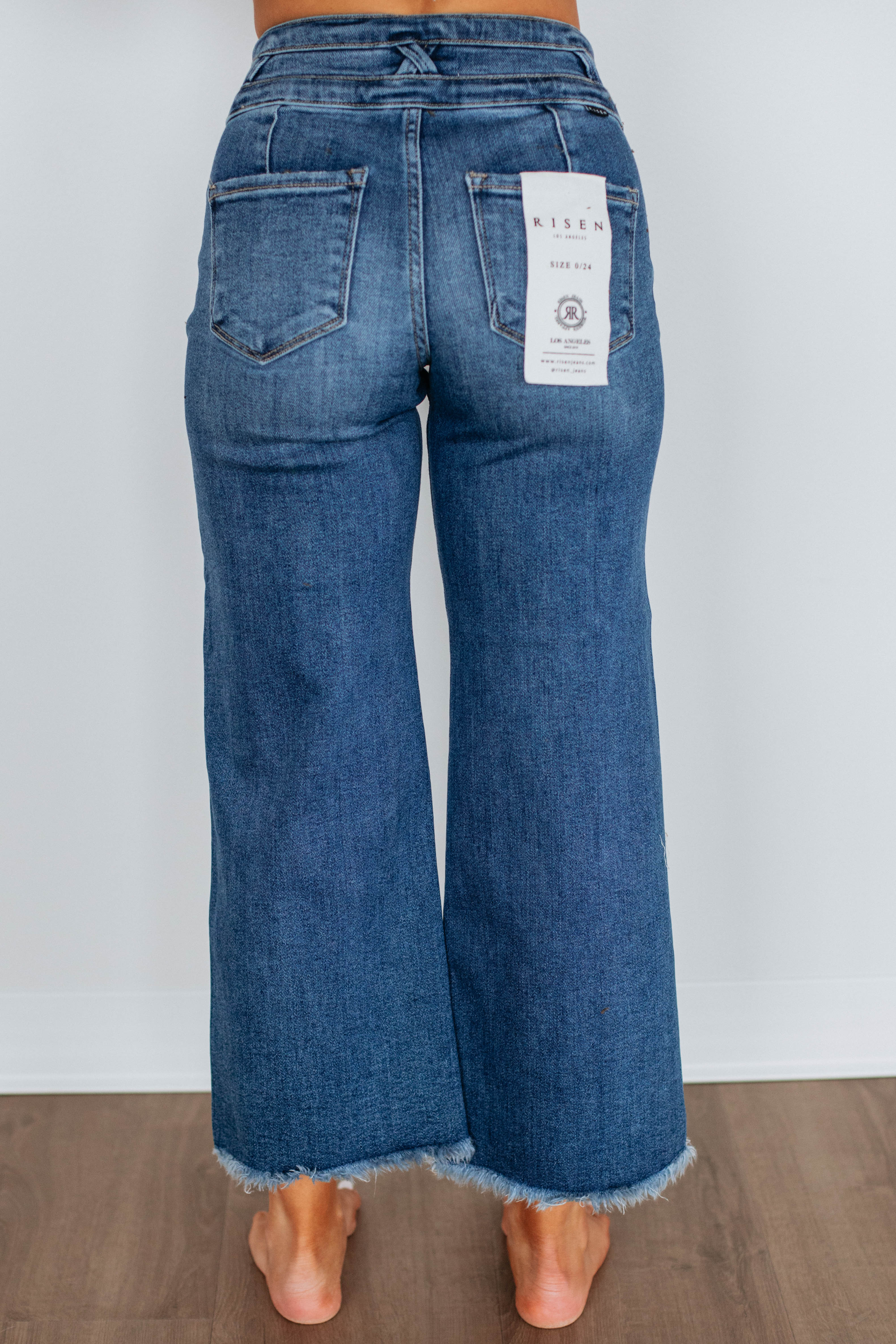 Danica Risen Jeans for Women - High Waist Stretch Denim Pants - Comfortable Slim Fit Jeans for Everyday Wear, Office & Casual Outings