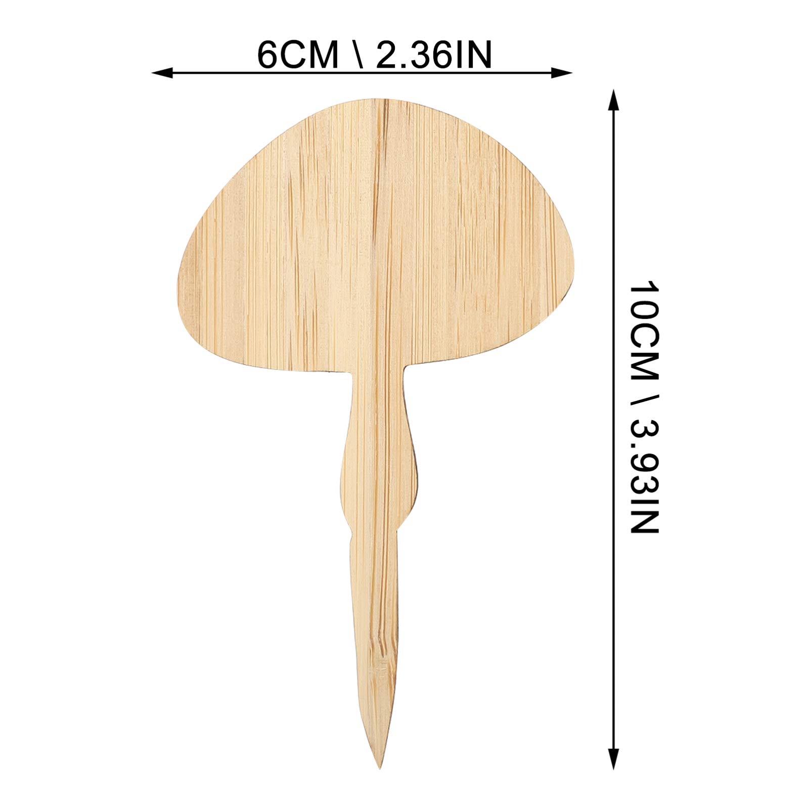 30pcs Bamboo Plant Markers - Reusable Garden Labels for Succulents, Flowers & Herbs | Perfect for Indoor/Outdoor Gardening, Seed Starting & Plant Organization