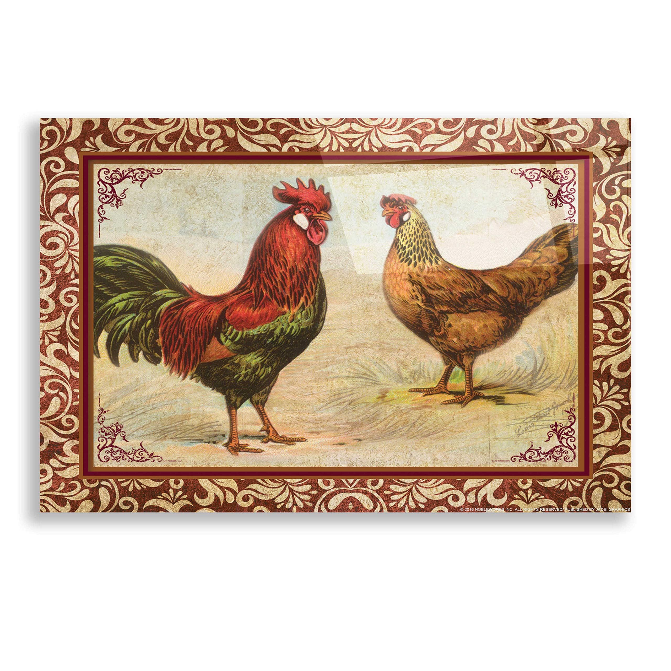 Epic Art 'Chicken I' by Yellow Cafe - 24