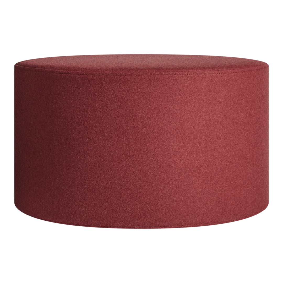 Blu Dot Modern Bumper Ottoman - Stylish Round Storage Pouf for Living Room, Bedroom & Office - Extra Seating & Footrest with Hidden Storage Compartment - Perfect for Small Spaces & Home Decor