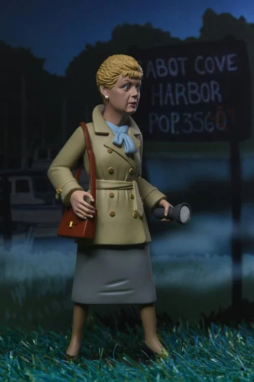 Murder, She Wrote Toony Classics Jessica Fletcher Collectible Figure - Perfect for TV Show Fans, Mystery Lovers & 80s Nostalgia Collectors - Great for Display, Gifts & Pop Culture Decor