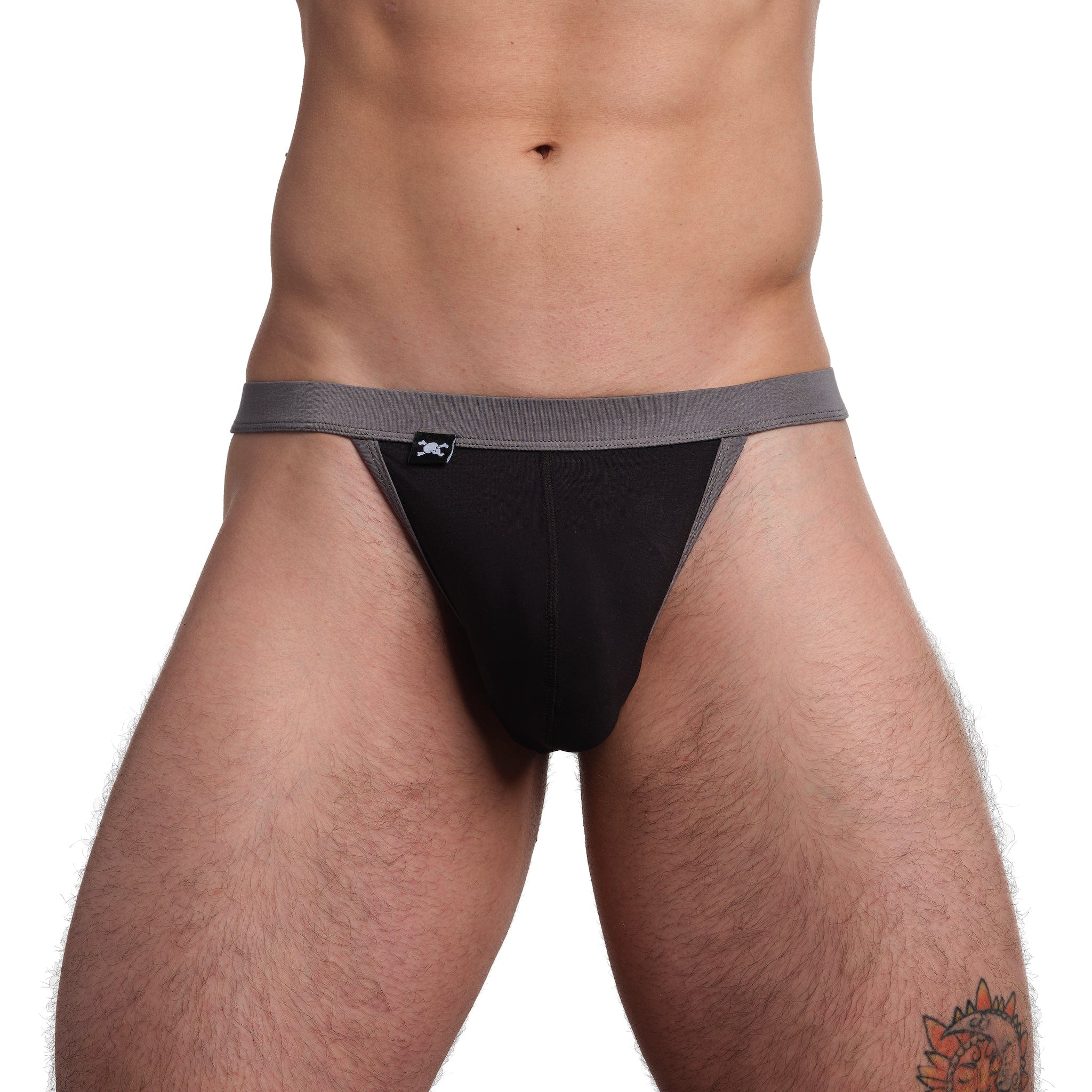 Just The Bones Cloud Thong Black - Comfortable Women's Underwear for Everyday Wear & Lounge