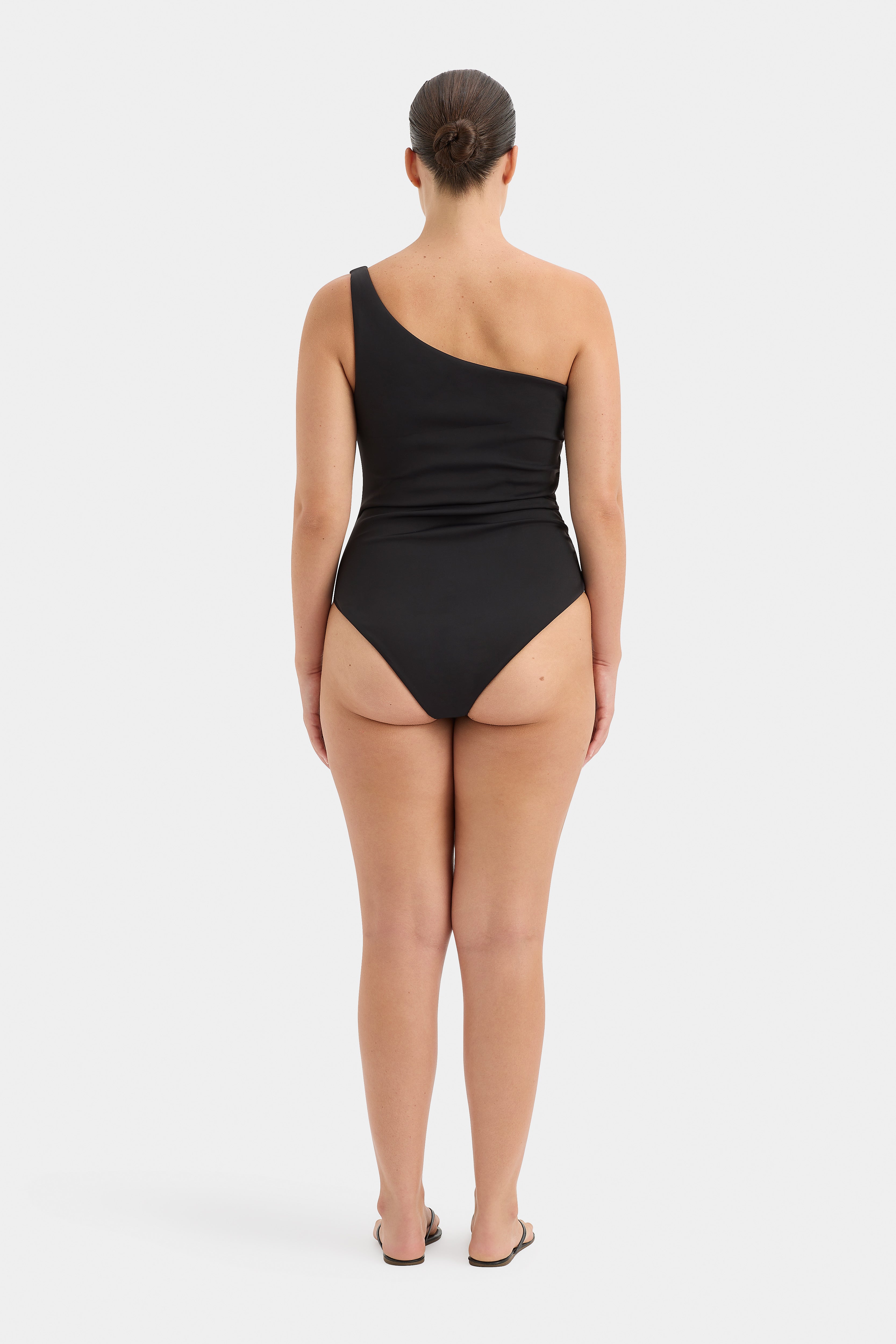 Hendry One Shoulder One Piece Swimsuit - Sexy Monokini Bathing Suit for Women, Perfect for Beach Vacation & Pool Party