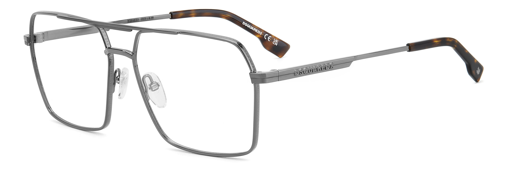 DSQUARED2 D2 0157 Sunglasses - Polarized Aviator Style for Men & Women - Perfect for Driving, Travel & Outdoor Activities