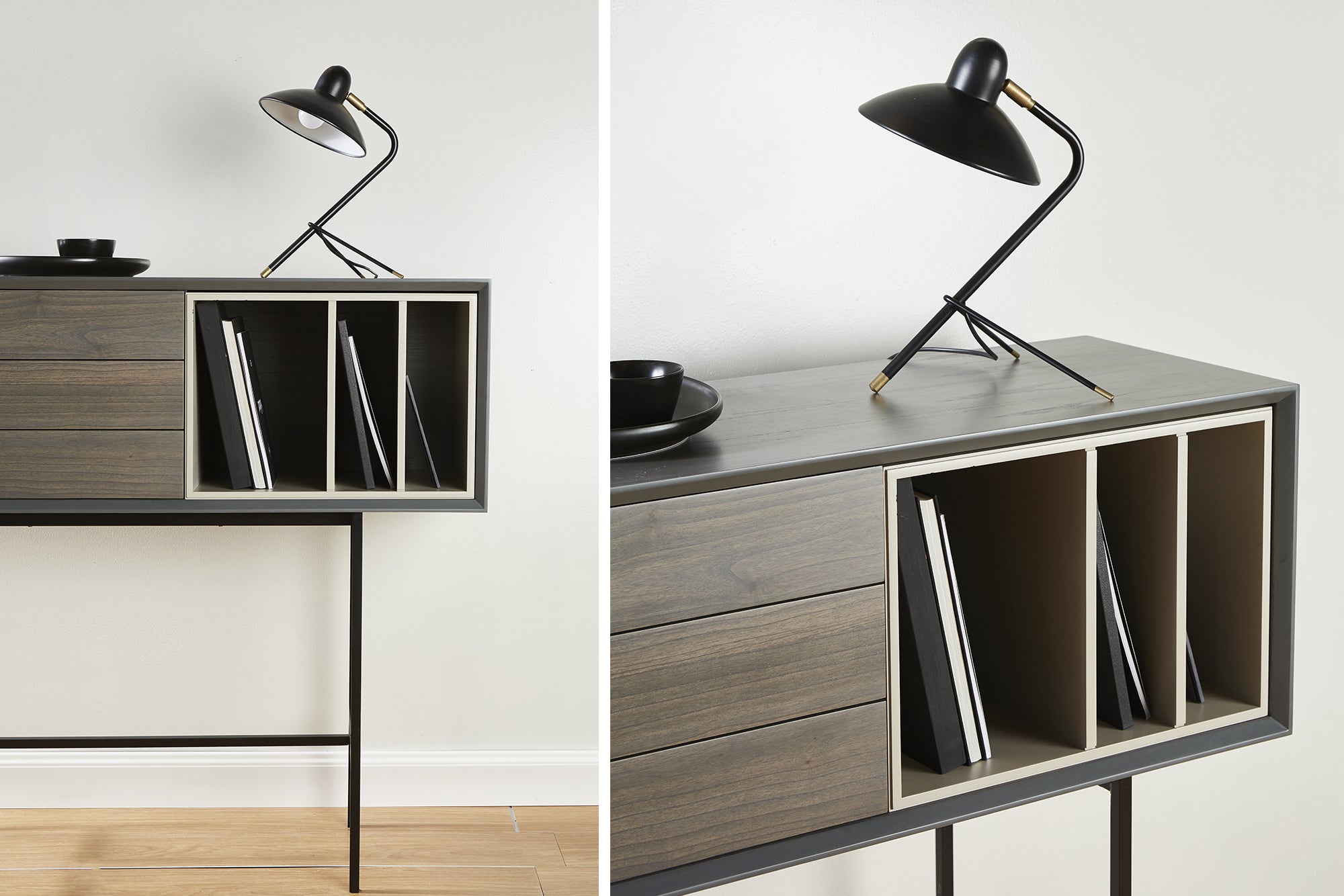 Barcelona Console Table - Modern Wooden Entryway Sofa Table for Living Room, Hallway & Bedroom | Stylish Home Decor Furniture
