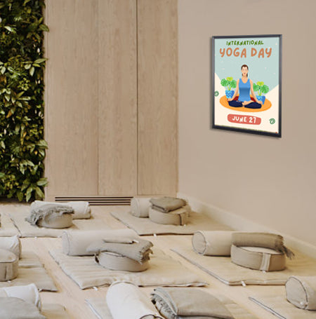 14x22 Poster Frame - SwingFrame Wide Face Display for Art, Photos & Posters - Perfect for Home Decor, Offices & Gallery Walls