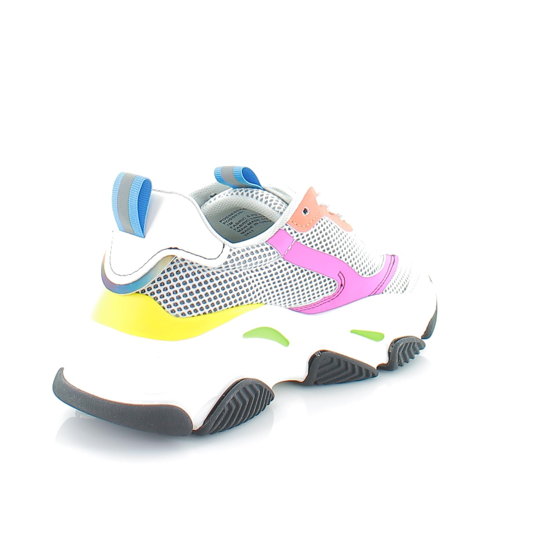 Steve Madden Women's Possession Fashion Sneakers - Comfortable Casual Shoes for Walking, Running & Everyday Wear | Trendy Athletic Footwear for Women