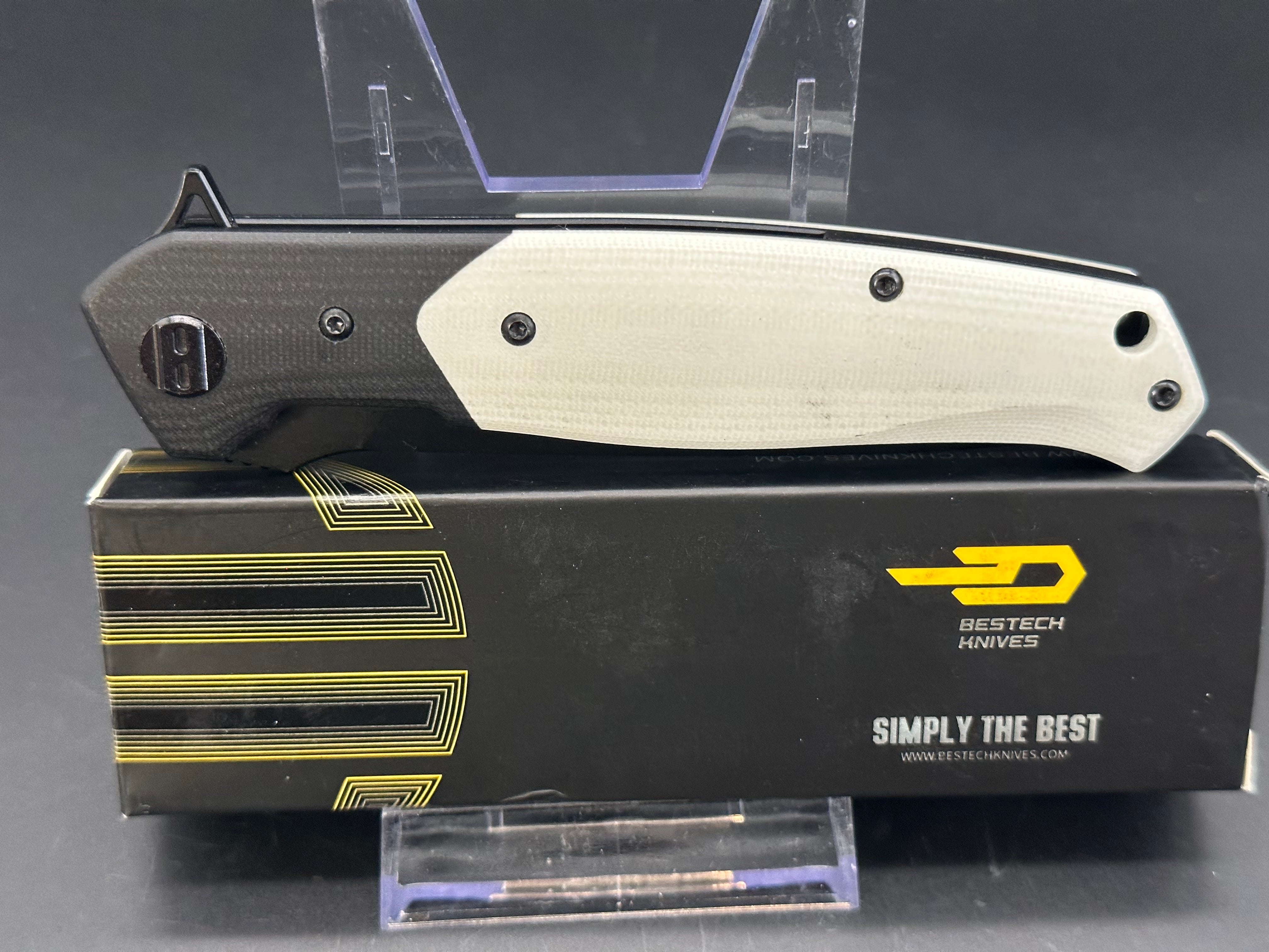 Bestech Swordfish S35VN Folding Pocket Knife - Premium EDC Tactical Knife for Outdoor, Camping, and Everyday Carry