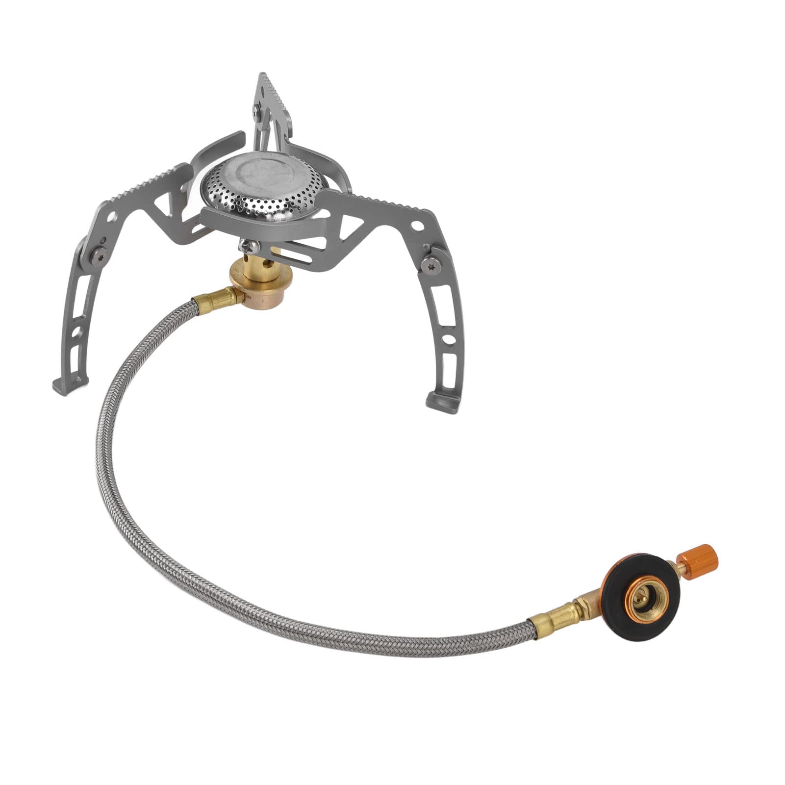 Zerodis Portable Camping Stove - Lightweight Foldable Hiking Stove with Electronic Ignition & BBQ Mountaineering Case | Heat Resistant Outdoor Cooking Gear for Backpacking, Picnics & Emergency Preparedness