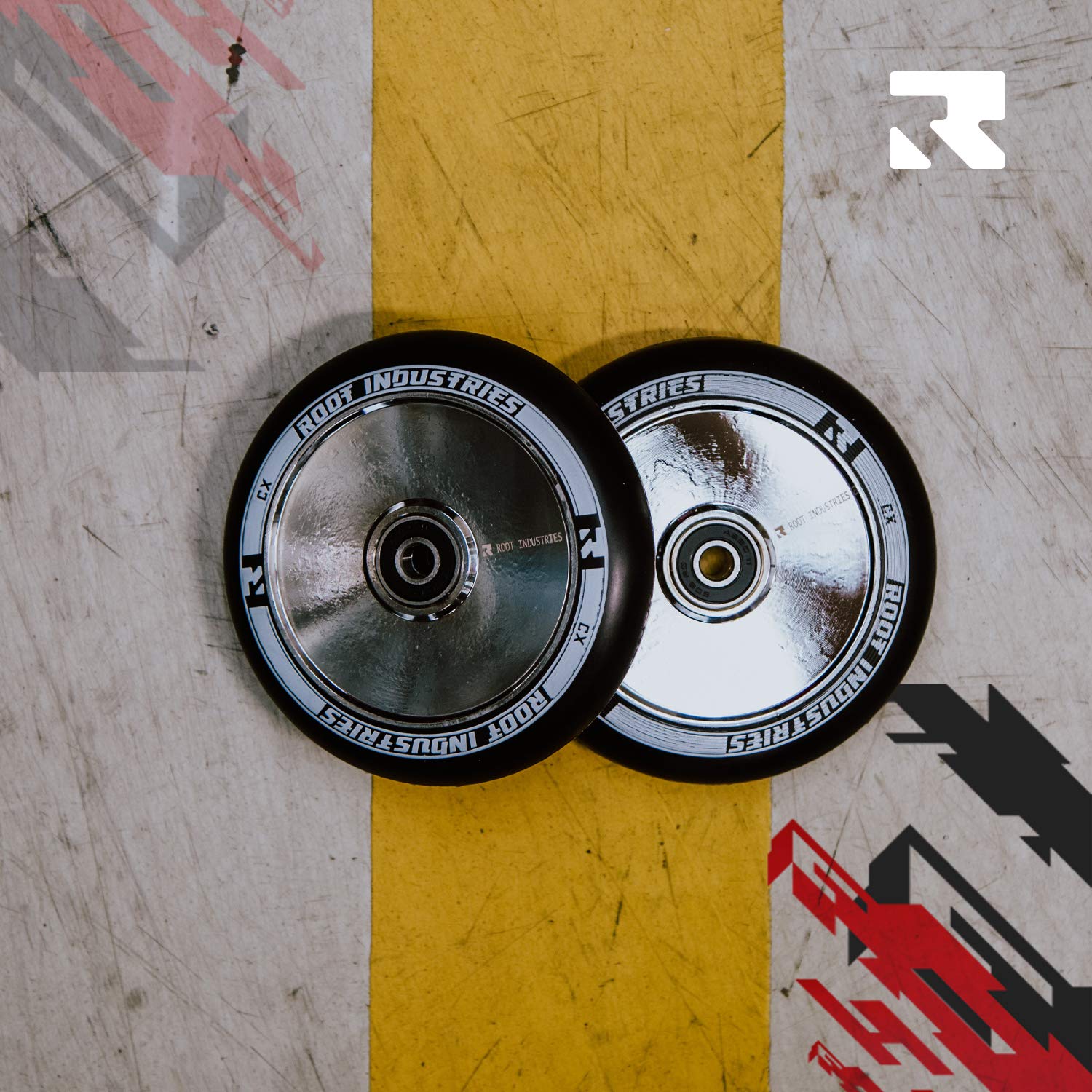 Root Industries 120mm Air Wheels for Kids - High-Performance Skateboard & Scooter Wheels - Perfect for Outdoor Play, Skate Parks & Smooth Rides