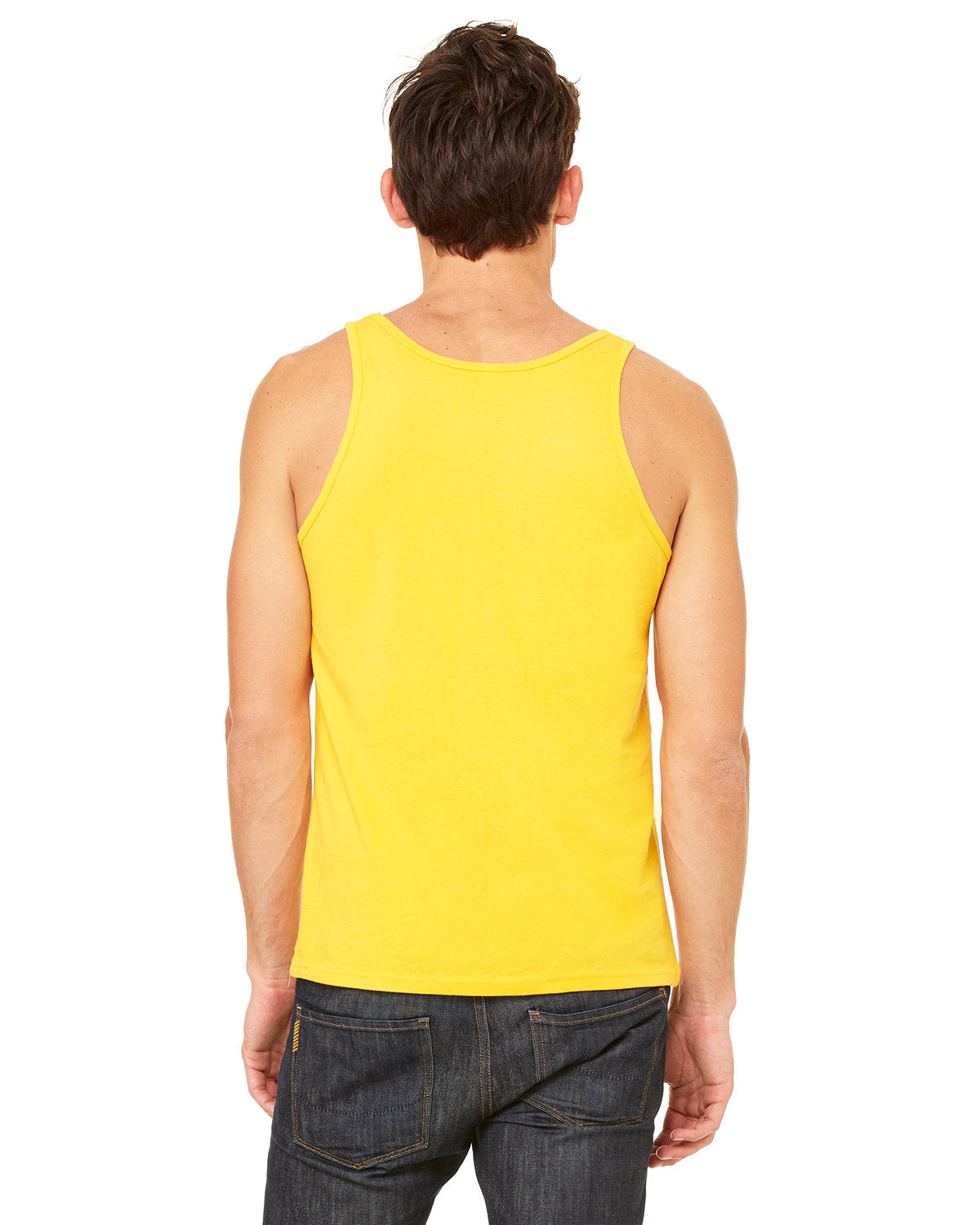 Bella + Canvas 3480 Unisex Jersey Tank Top - Soft Cotton Blend Relaxed Fit for Men & Women - Perfect for Gym, Beach, and Casual Wear