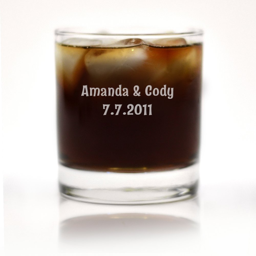 Custom Engraved Double-Sided 6th Anniversary Periodic Table of Elements Rocks Glass - Unique Science Gift for Chemistry Lovers, Couples & Teachers (Perfect for Anniversaries, Graduations & Science Enthusiasts)